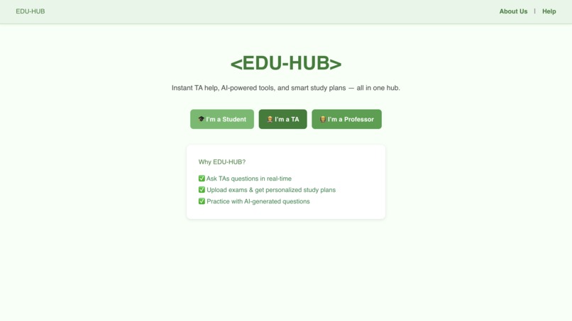 EDU-HUB – screenshot 1