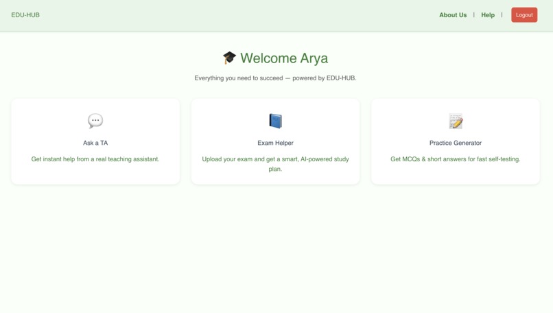 EDU-HUB – screenshot 2