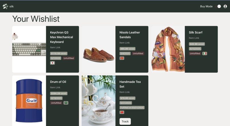 Silk – screenshot 1