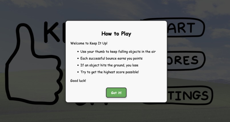 Keep It Up! – screenshot 1