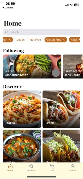 CookHub – screenshot 1