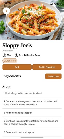 CookHub – screenshot 2