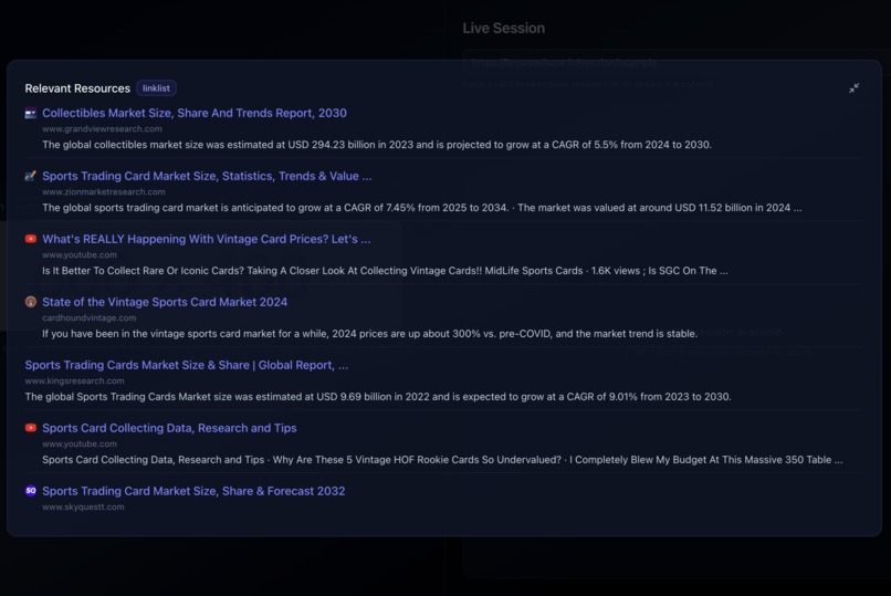 Tablus - Agentic Web Browsing with a Beautiful Interface – screenshot 5