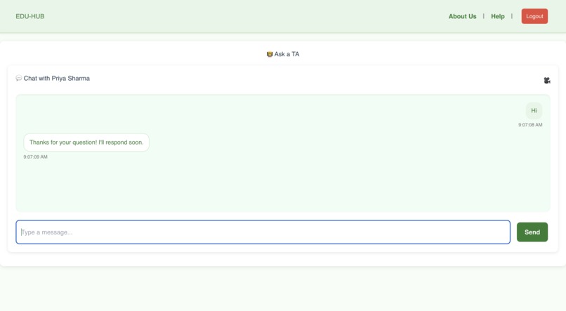 EDU-HUB – screenshot 4
