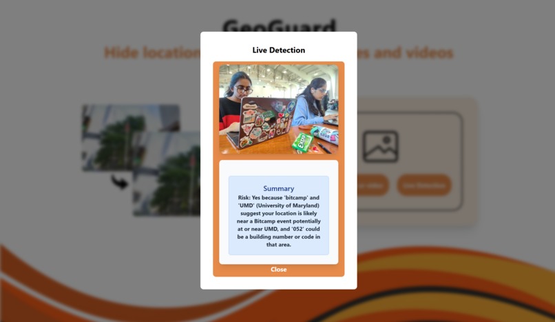 GeoGuard – screenshot 2