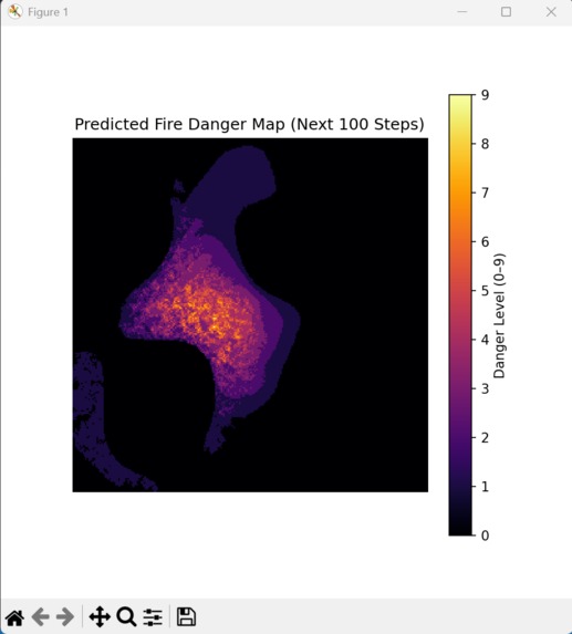 Qooked! A Wildfire Simulation  – screenshot 1