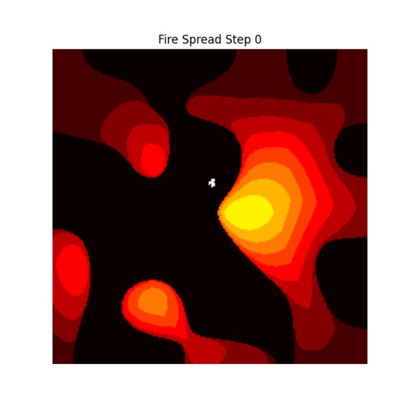 Qooked! A Wildfire Simulation  – screenshot 4