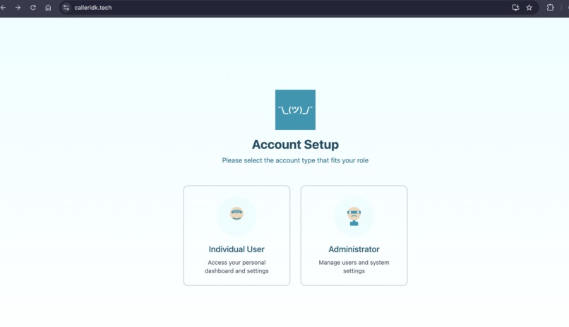 CallerIDK – screenshot 1