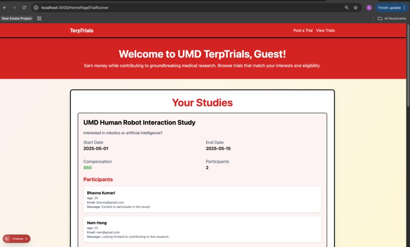 Terp Trials – screenshot 1