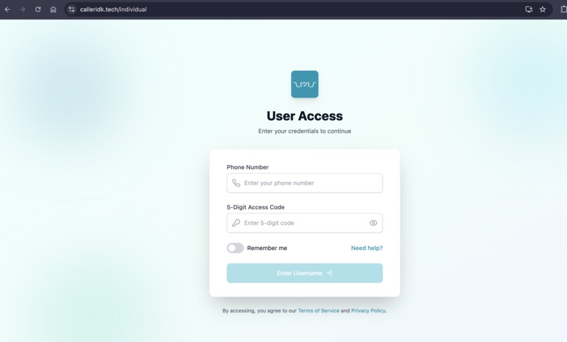 CallerIDK – screenshot 3