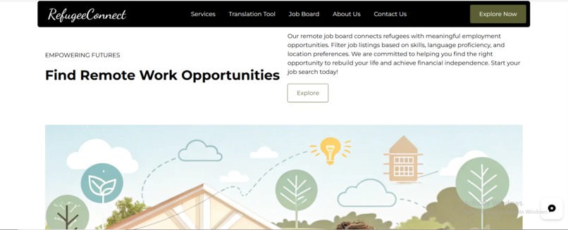 Refugee Connect – screenshot 5