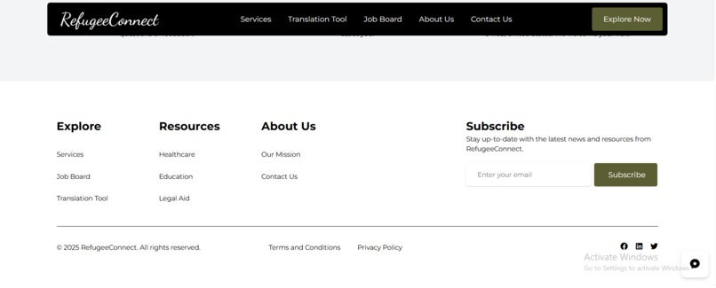 Refugee Connect – screenshot 9