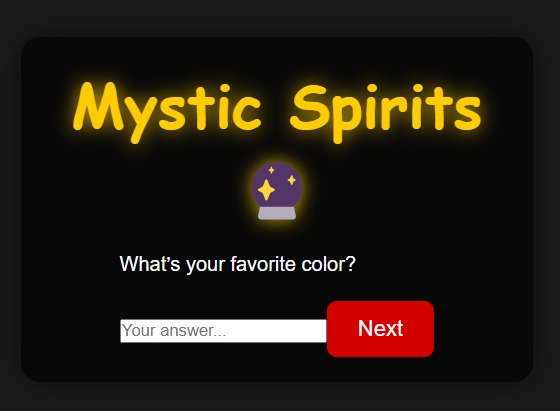 Mystic Spirits-Your Personal Fortune Teller – screenshot 1