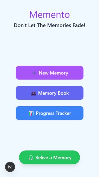 Memento – screenshot 2