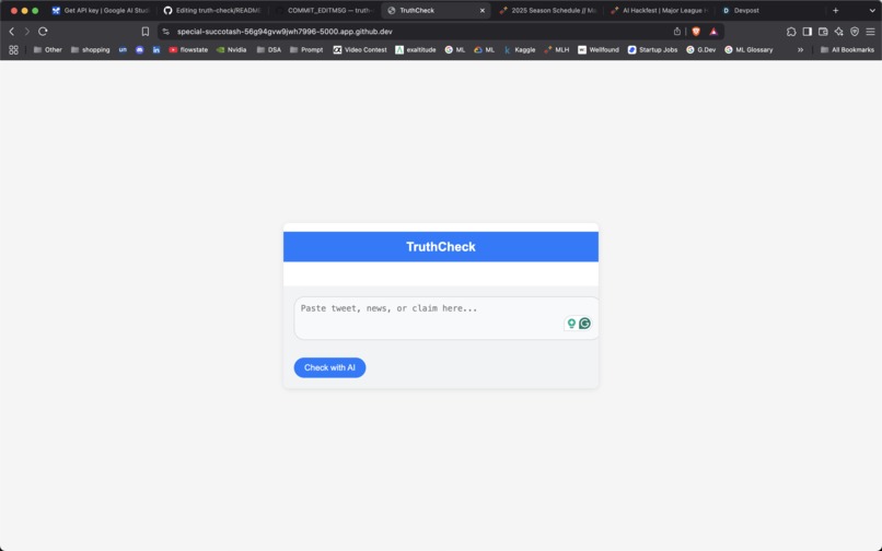 Truth Check AI – screenshot 2