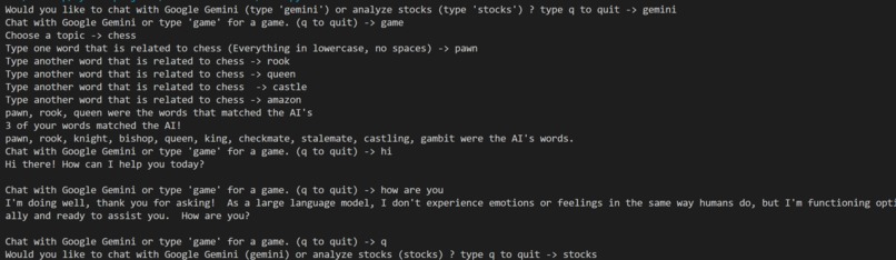 Explore Gemini and Analyze Statistics of Stocks – screenshot 3
