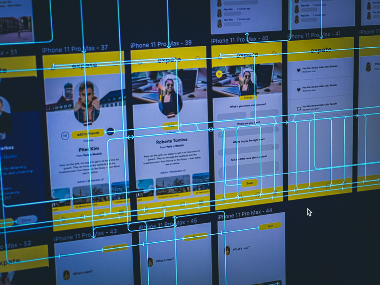 Social Network App UI for Global Migrant Community – screenshot 2