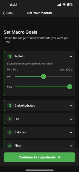 NutriFit – screenshot 3
