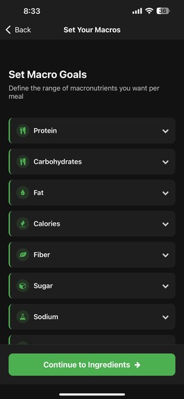 NutriFit – screenshot 1