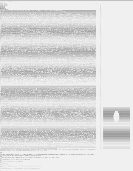 Quine Apple: Bad Apple in a C Quine – screenshot 1