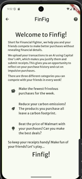 Finfig – screenshot 1