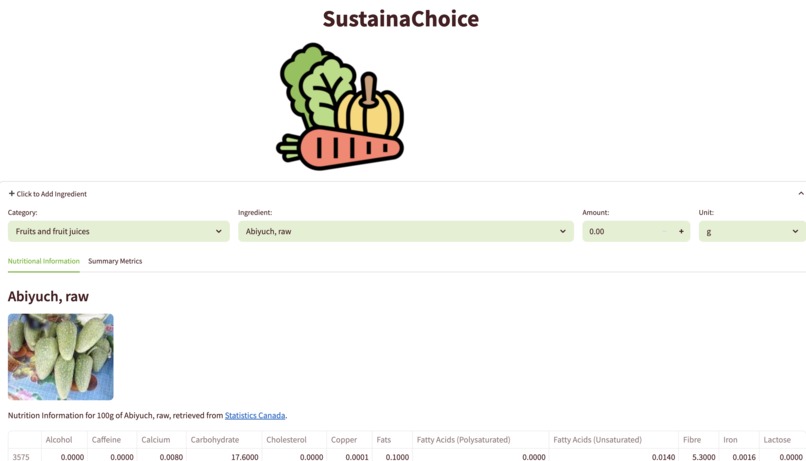 SustainaChoice – screenshot 1