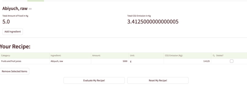 SustainaChoice – screenshot 2