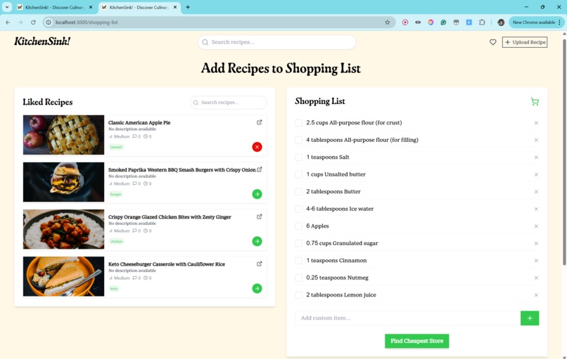 KitchenSink! – screenshot 3