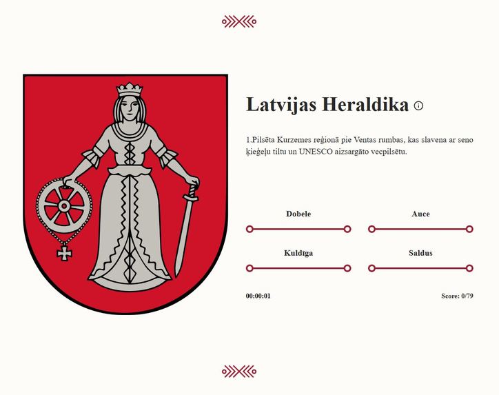 Latvian Heraldics – screenshot 1