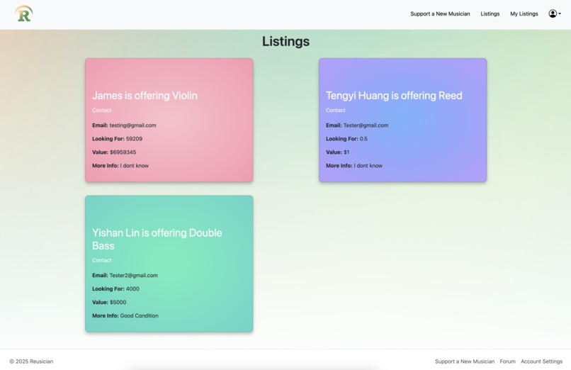 Reusician – screenshot 2