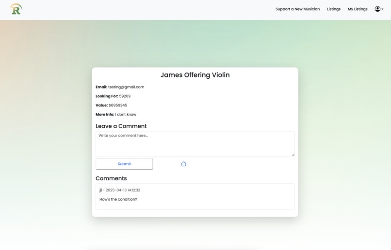 Reusician – screenshot 3