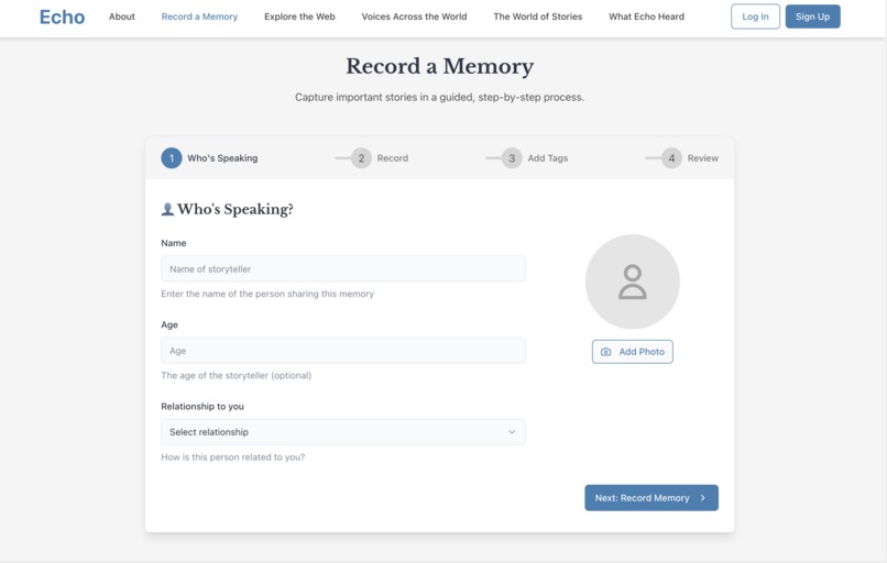 Echo – screenshot 2