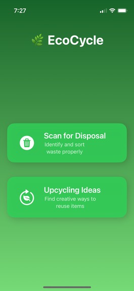 EcoCycle  – screenshot 1