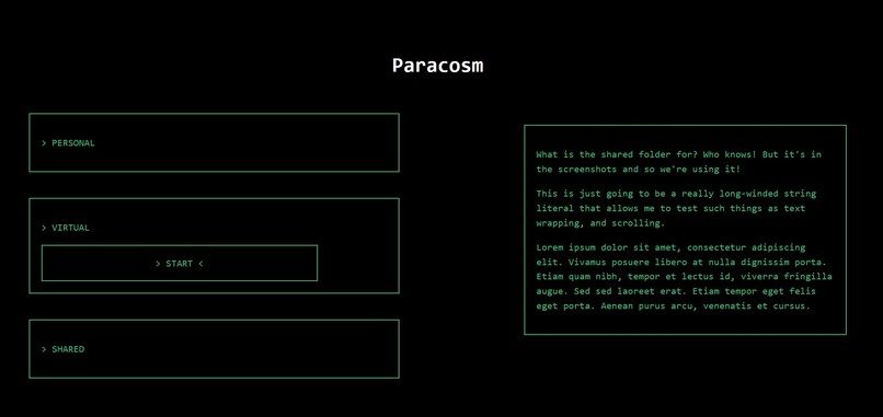 Paracosm – screenshot 3