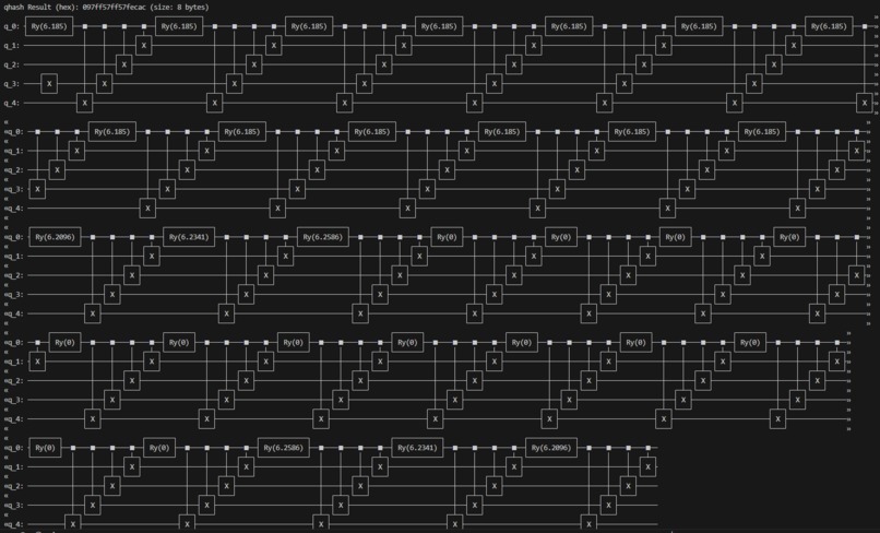 Full Quantum Hashing Function – screenshot 2