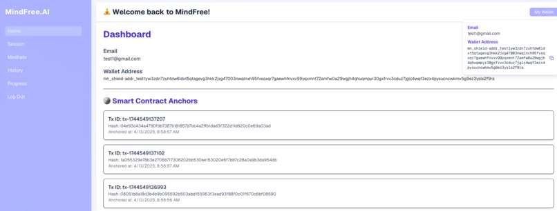 MindFree.AI – screenshot 2