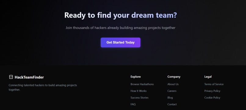 HackTeamFinder – screenshot 7