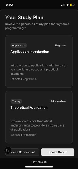 StimStudy – screenshot 2