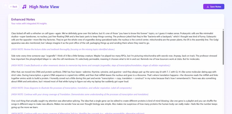 High-Note – screenshot 2