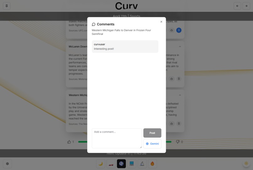 Curv – screenshot 5