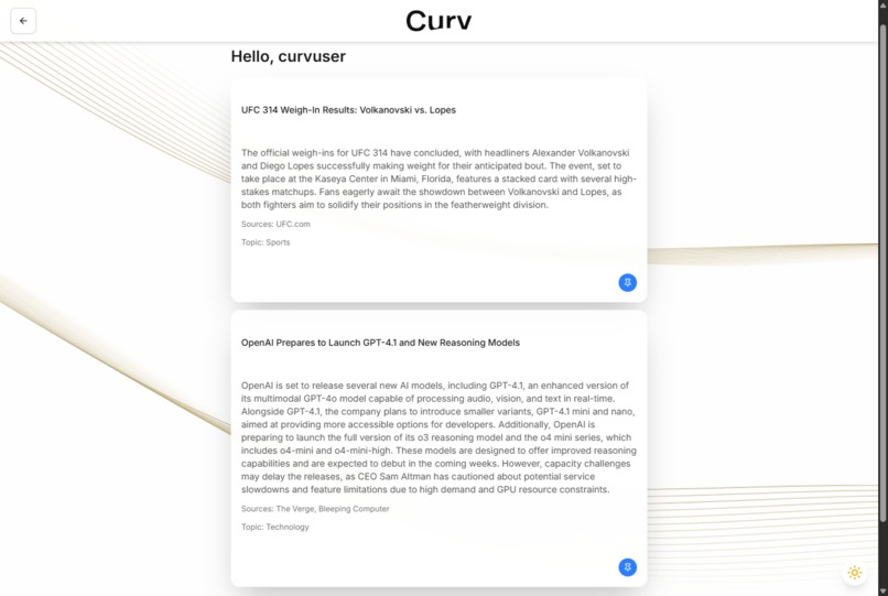 Curv – screenshot 3
