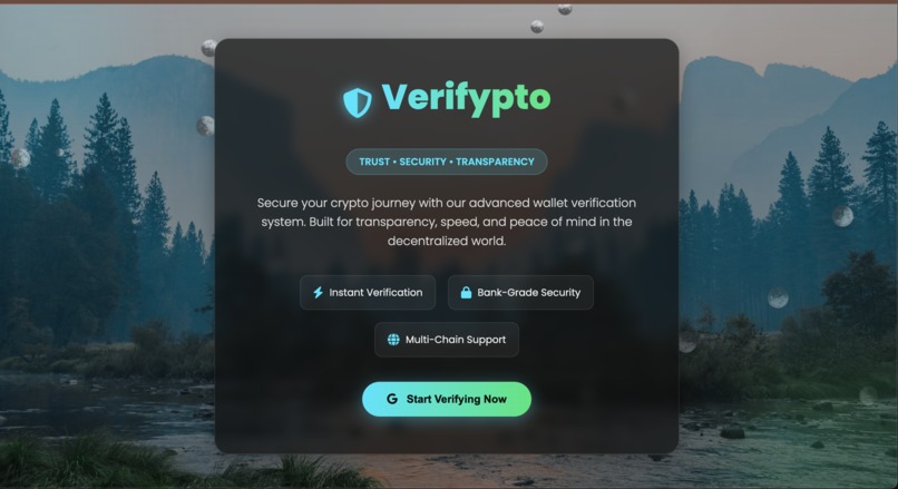 Verifypto – screenshot 1