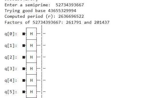 Qniverse-ShorSolver – screenshot 1