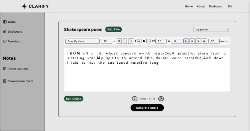 Clarify – screenshot 3