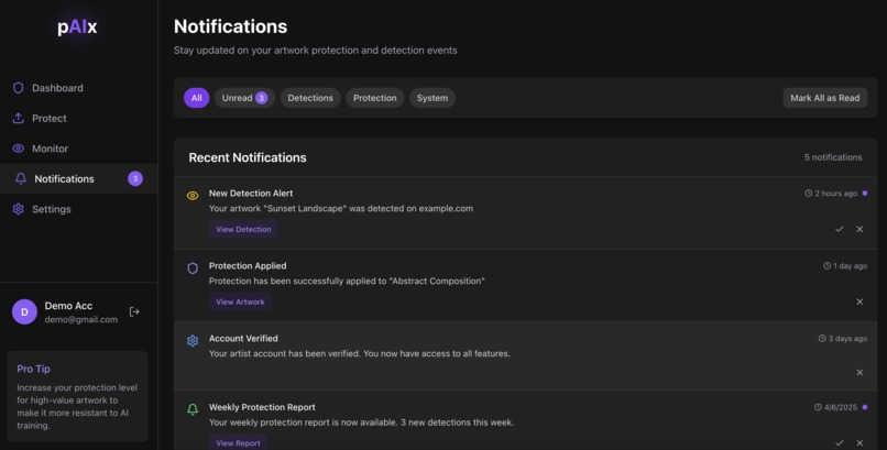 pAIx – screenshot 2