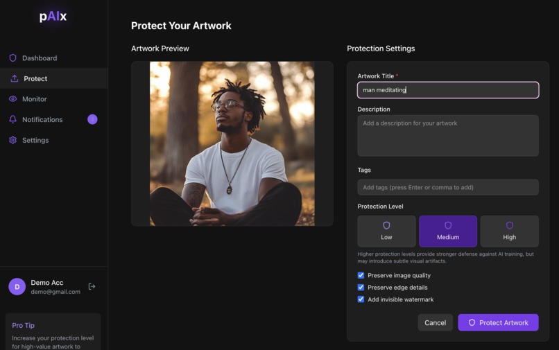 pAIx – screenshot 6