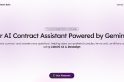 Contract suite – screenshot 1