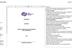 Contract suite – screenshot 3
