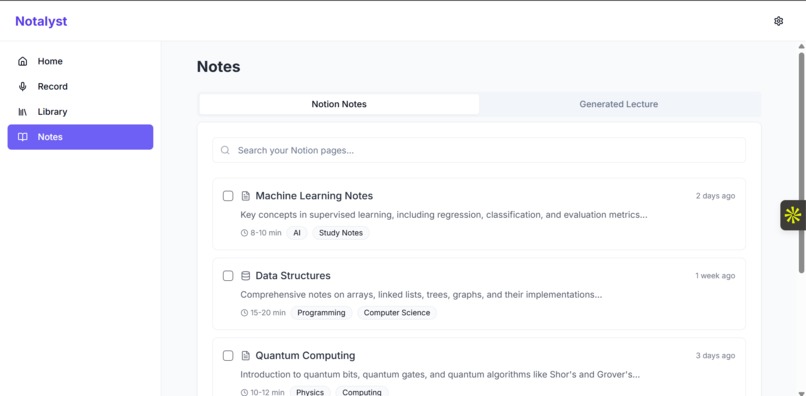 Notalyst – screenshot 4