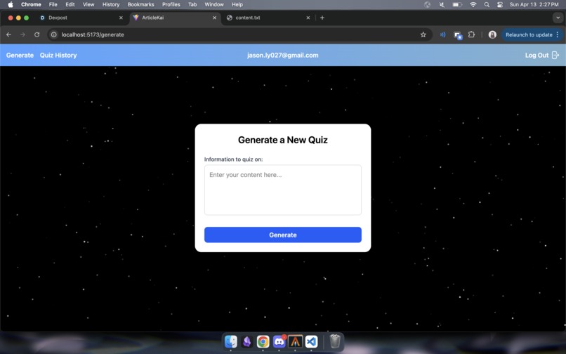 ArticleKai – screenshot 2